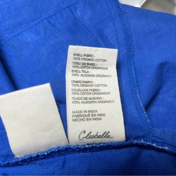 Cleobella Thalia Romper in Azure Print - Size XS - Picture 8 of 10